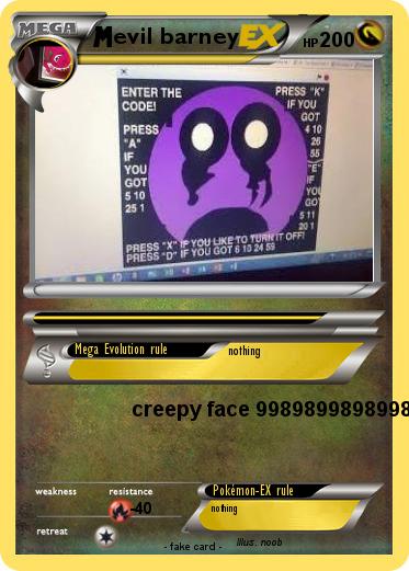 Pokemon evil barney
