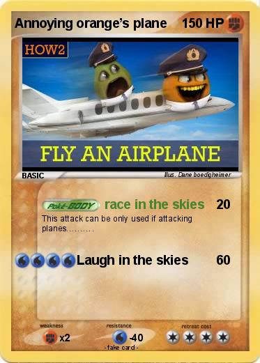 Pokemon Annoying orange’s plane