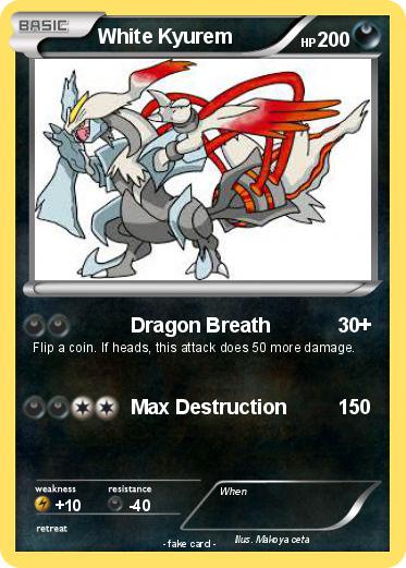 Pokemon White Kyurem