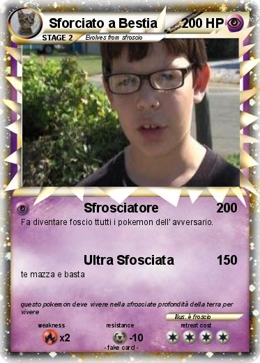 Pokemon Sforciato a Bestia