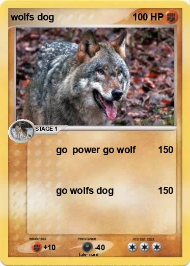 Pokemon wolfs dog