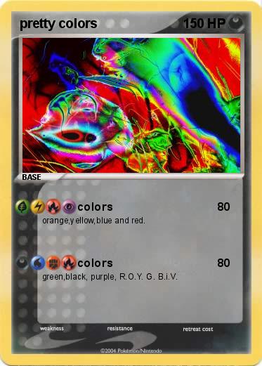 Pokemon pretty colors