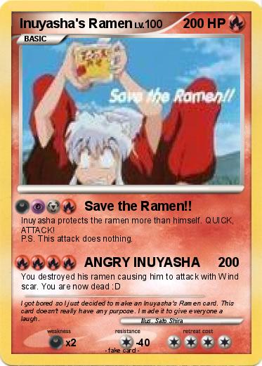 Pokemon Inuyasha's Ramen