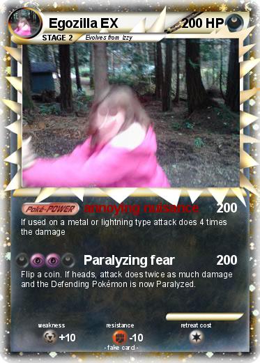 Pokemon Egozilla EX