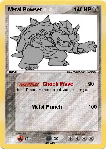 Pokemon Metal Bowser