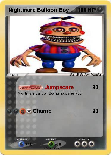 Pokemon Nightmare Balloon Boy