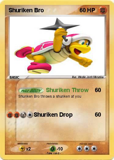 Pokemon Shuriken Bro