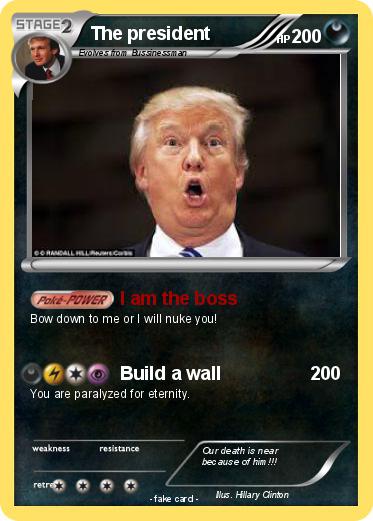 Pokemon The president