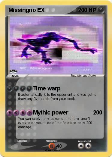 Pokemon Missingno EX
