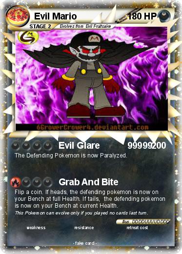 Pokemon Evil Mario