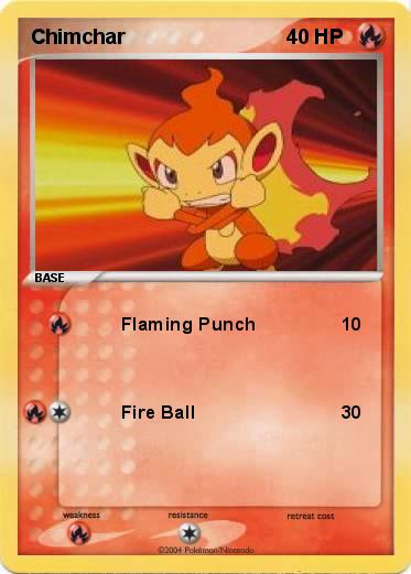 Pokemon Chimchar