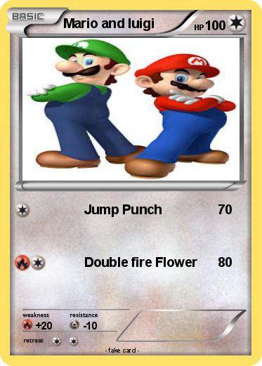 Pokemon Mario and luigi