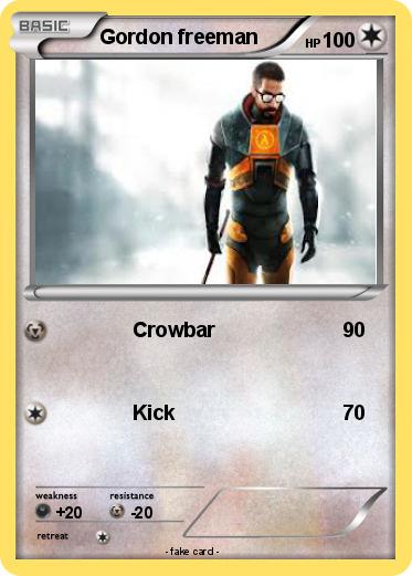 Pokemon Gordon freeman