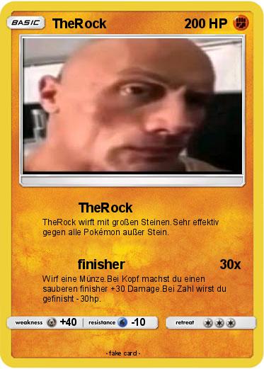 Pokemon TheRock