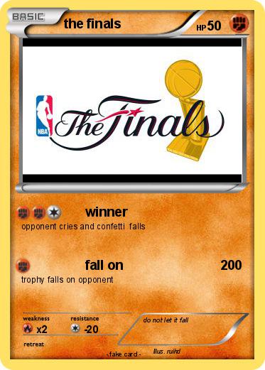 Pokemon the finals