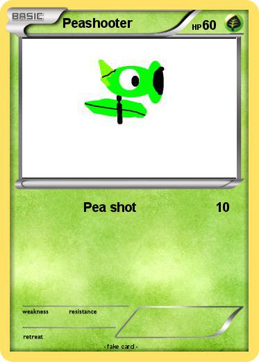 Pokemon Peashooter