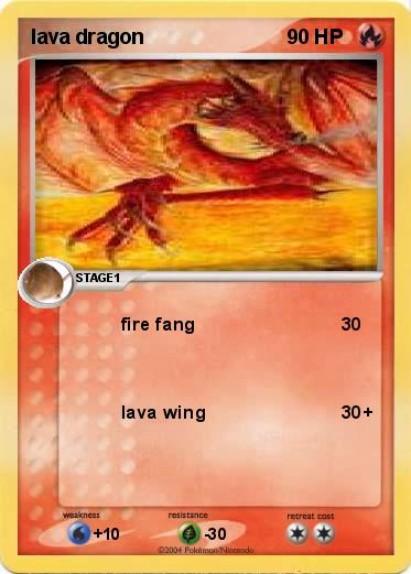 Pokemon lava dragon