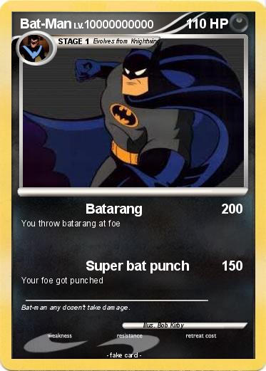 Pokemon Bat-Man