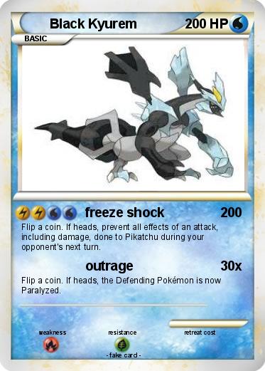 Pokemon Black Kyurem