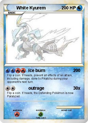Pokemon White Kyurem