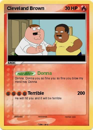 Pokemon Cleveland Brown