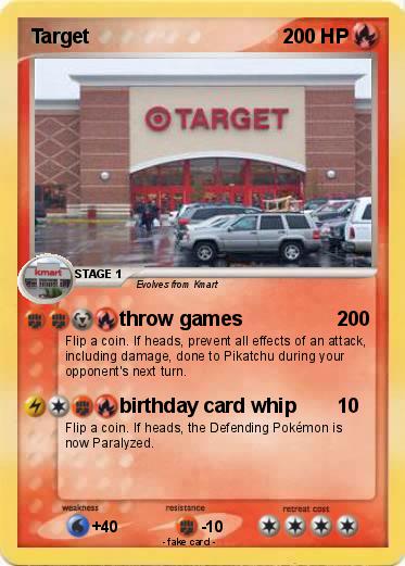 Pokemon Target