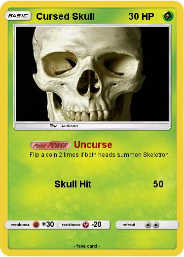 Pokemon Cursed Skull