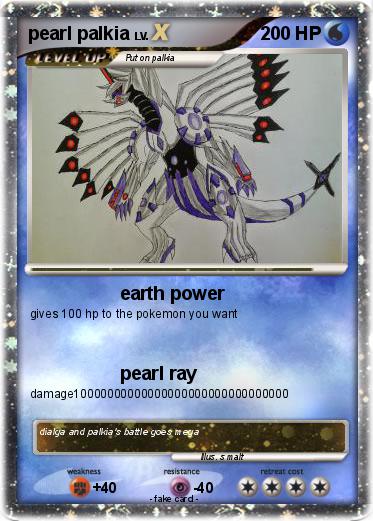 Pokemon pearl palkia