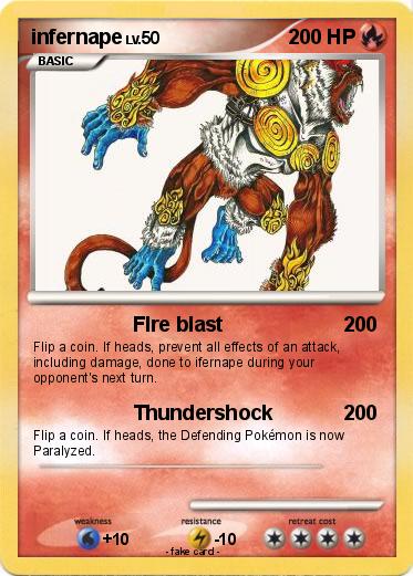 Pokemon infernape
