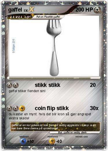 Pokemon gaffel