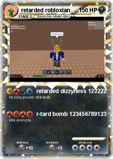 Pokemon retarded robloxian