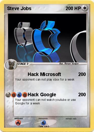 Pokemon Steve Jobs