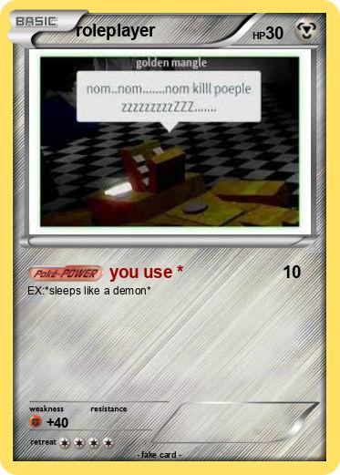 Pokemon roleplayer