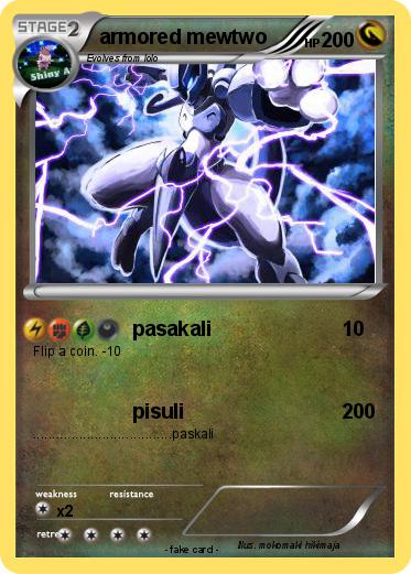 Pokemon armored mewtwo