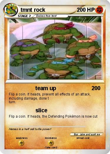 Pokemon tmnt rock