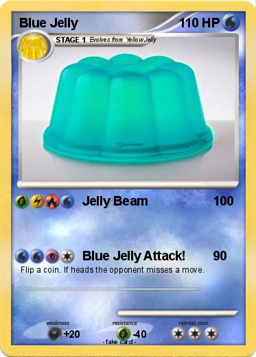 Pokemon Blue Jelly