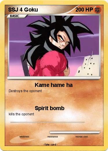 Pokemon SSJ 4 Goku