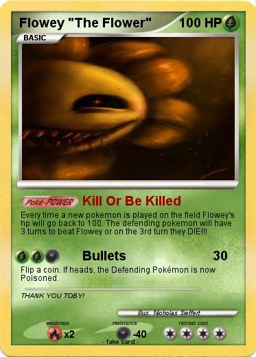 Pokemon Flowey "The Flower"