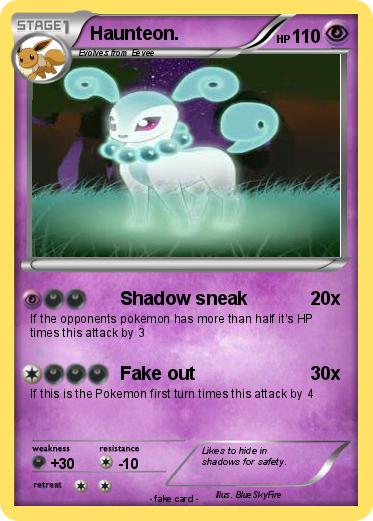 Pokemon Haunteon.