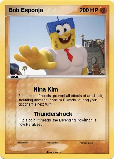 Pokemon Bob Esponja