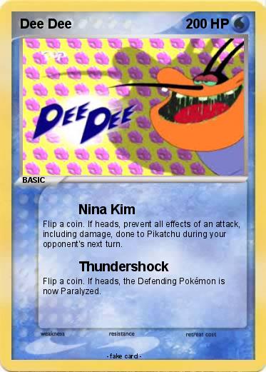 Pokemon Dee Dee