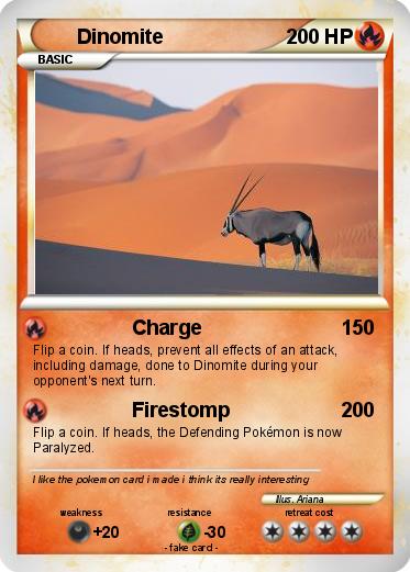 Pokemon Dinomite