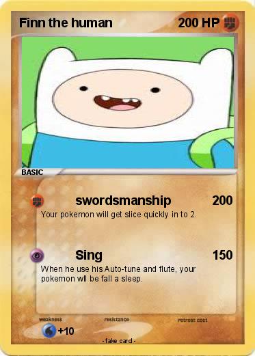 Pokemon Finn the human