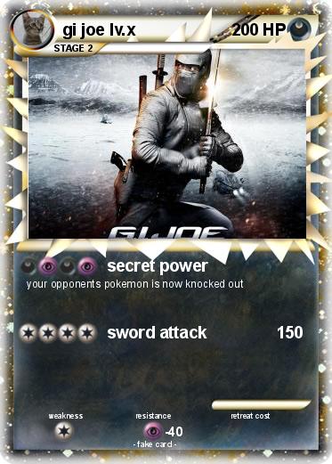 Pokemon gi joe lv.x