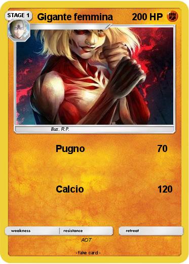 Pokemon Gigante femmina