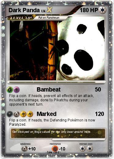 Pokemon Dark Panda