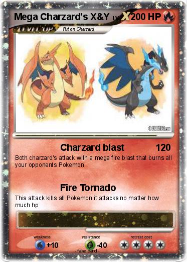 Pokemon Mega Charzard's X&Y