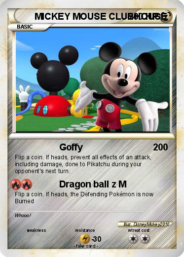Pokemon MICKEY MOUSE CLUBHOUSE