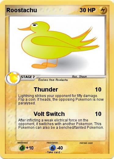 Pokemon Roostachu