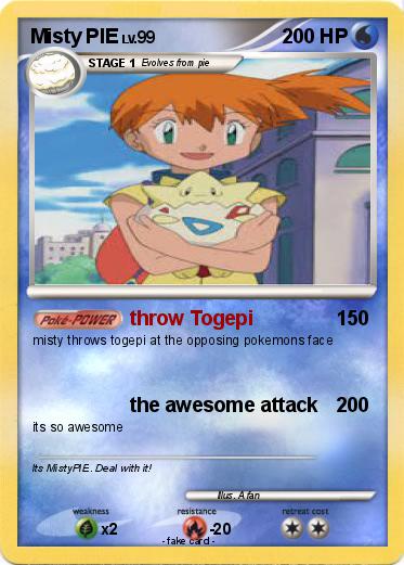 Pokemon Misty PIE